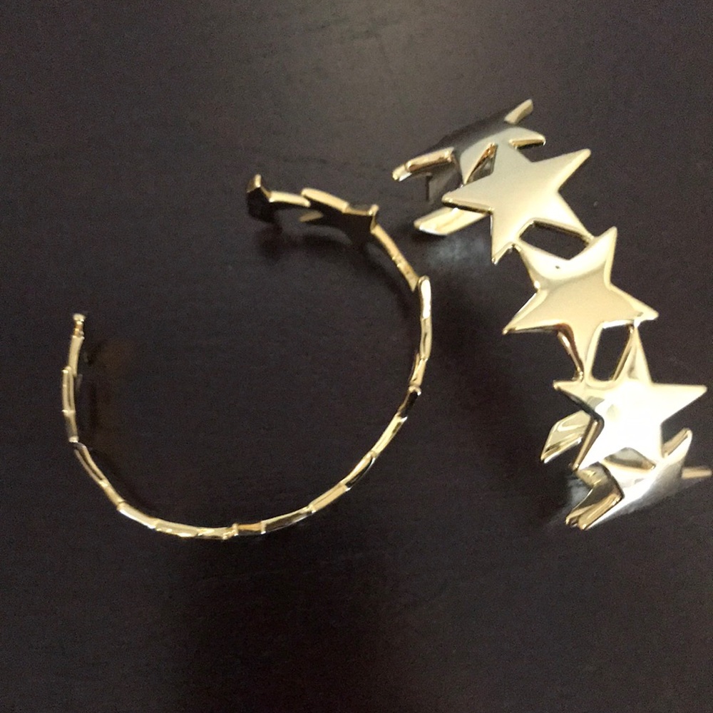 BaubleBar Star Cuff Bracelets